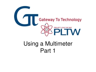 Using a Multimeter Part 1