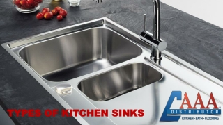 TYPES OF KITCHEN SINKS