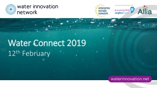 Water Connect 2019 12 th February