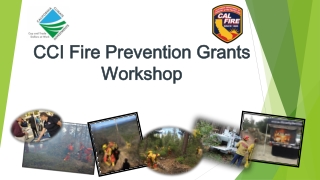 CCI Fire Prevention Grants Workshop