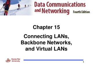 Chapter 15 Connecting LANs, Backbone Networks, and Virtual LANs