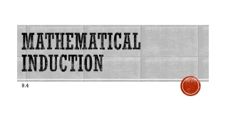 Mathematical induction