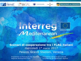 Scenari di cooperazione tra i FLAG italiani mercoledì 1° marzo 2017