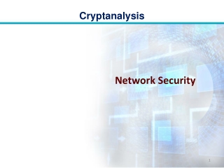 Cryptanalysis