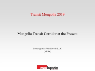 Transit Mongolia 2019