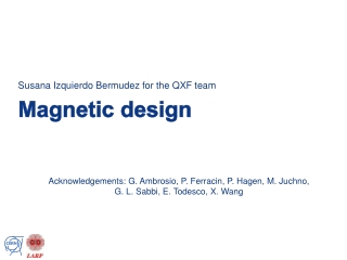 Magnetic design