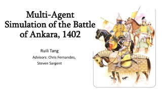 Multi-Agent Simulation of the Battle of Ankara, 1402