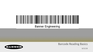 Barcode Reading Basics