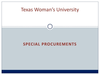 Texas Woman’s University