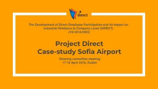 Project Direct Case-study Sofia Airport