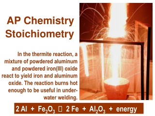 Stoichiometry