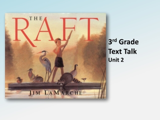 3 rd Grade Text Talk Unit 2