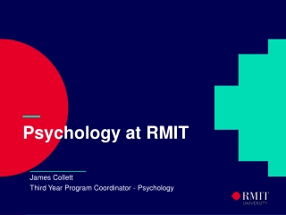 — Psychology at RMIT