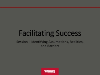 Facilitating Success