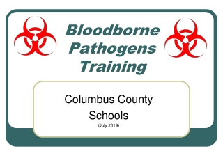 Bloodborne Pathogens Training