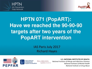 IAS Paris July 2017 Richard Hayes