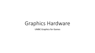 Graphics Hardware