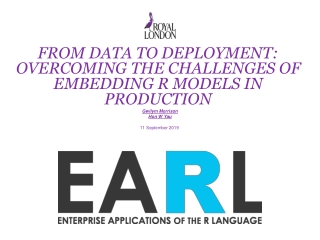 From Data to Deployment: overcoming the challenges of embedding R models in Production