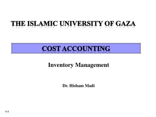 Cost Accounting