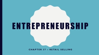 Entrepreneurship