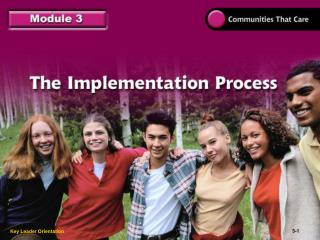 Key Leader Orientation