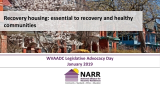 WVAADC Legislative Advocacy Day January 2019