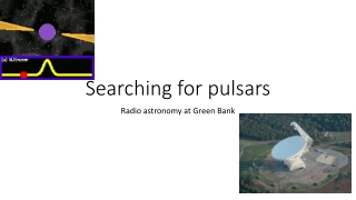 Searching for pulsars