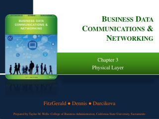 Business Data Communications &amp; Networking