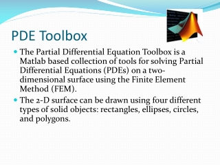 PDE Toolbox