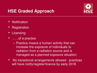 HSE Graded Approach