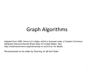 Graph Algorithms