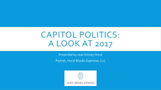 Capitol Politics: A look at 2017