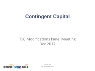 TSC Modifications Panel Meeting Dec 2017