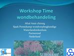 Workshop Time wondbehandeling