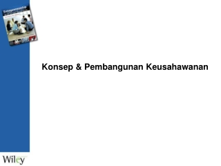 Konsep &amp; Pembangunan Keusahawanan