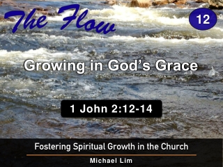 Fostering Spiritual Growth in the Church