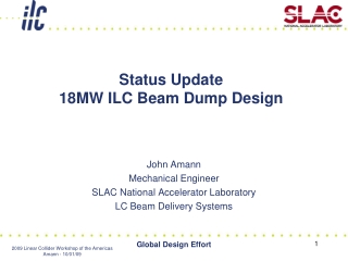 Status Update 18MW ILC Beam Dump Design
