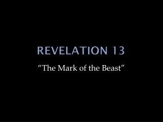 Revelation 13