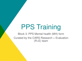 PPS Training