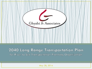 2040 Long Range Transportation Plan for River to Sea Transportation Planning Organization