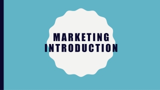 Marketing Introduction