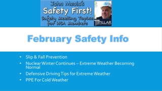 Slip &amp; Fall Prevention Nuclear Winter Continues – Extreme Weather Becoming Normal