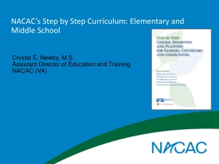 NACAC’s Step by Step Curriculum: Elementary and Middle School