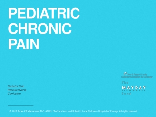 Pediatric Chronic Pain