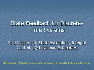 State Feedback for Discrete-Time Systems