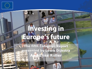 Investing in Europe’s future