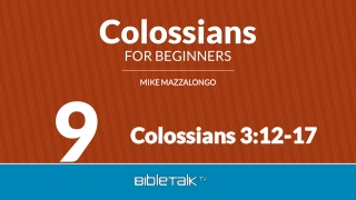 Colossians 3:12-17