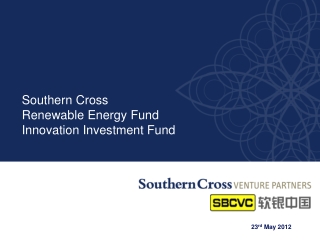 Southern Cross Renewable Energy Fund Innovation Investment Fund