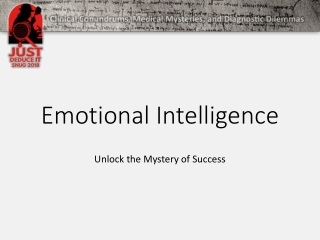 Emotional Intelligence