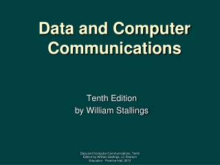 Data and Computer Communications